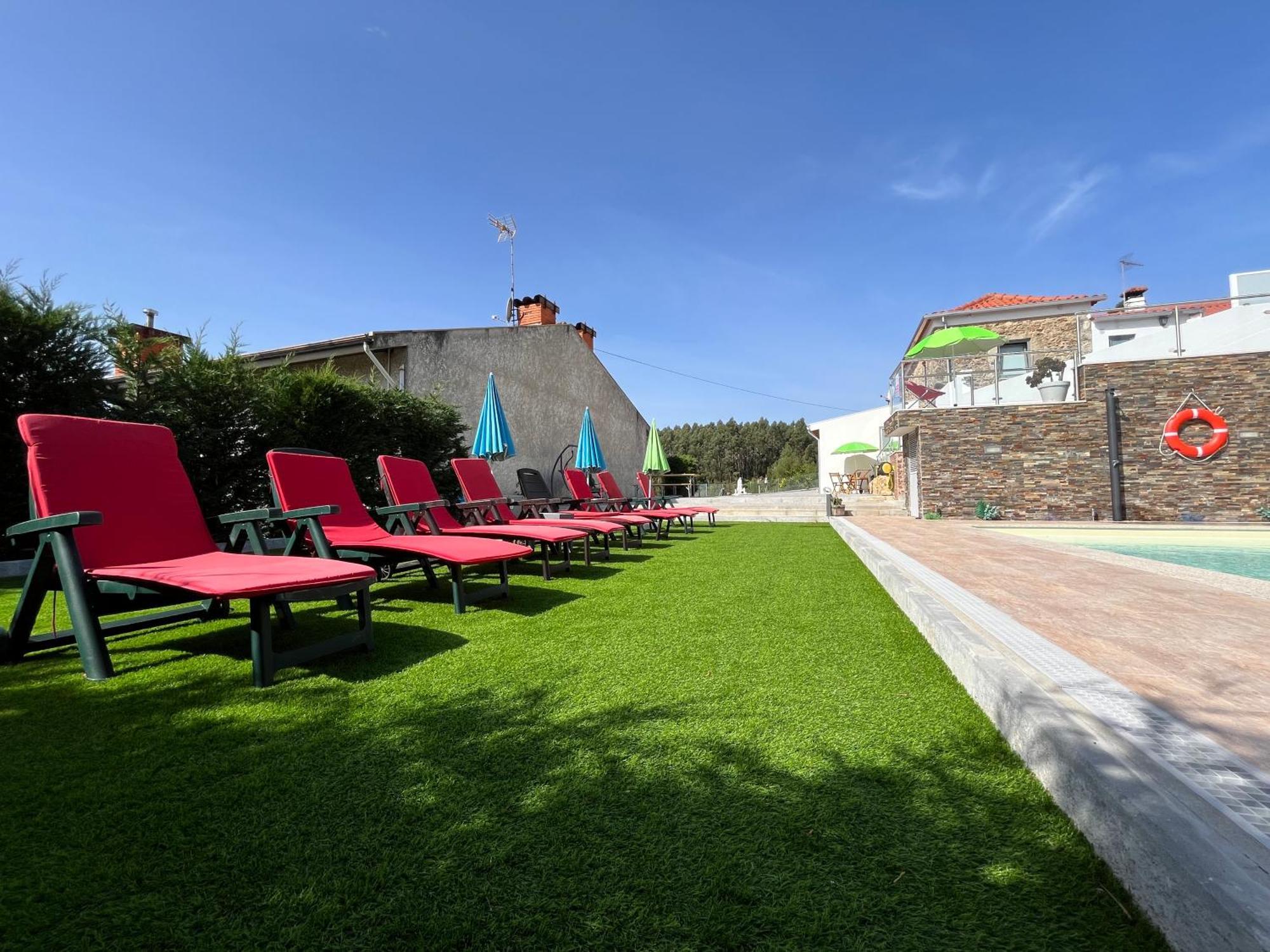 Fonte Retreat Home - Jacuzzi And Heated Swimming Pool Sandim المظهر الخارجي الصورة